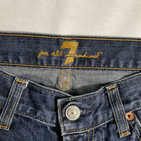 7 For All Mankind Jerome Dahan Bootcut 28x30 - Picture 6 of 8